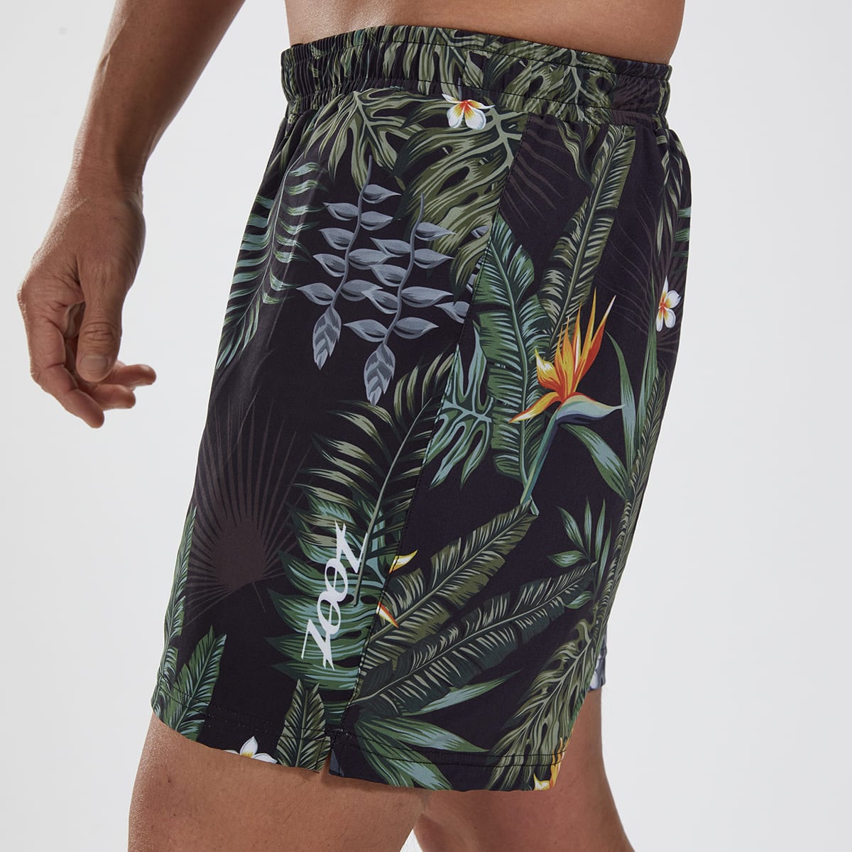 MEN RUN 5 SHORT (WAIKOLOA) アスリート専用 ハーフパンツ 5インチ ZMR250890