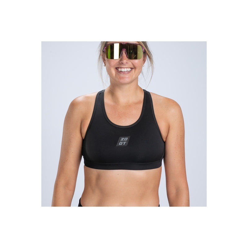 Womens ELITE 2.0 TRI BRA - (JET BLACK) エリートシリーズ トライブラ トライアスロン EFT13000