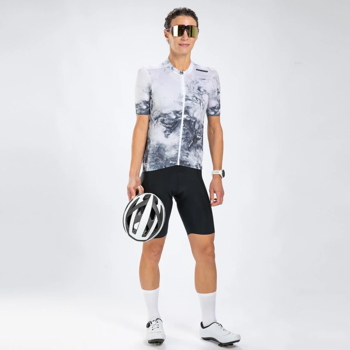 Women's Elite Cycle High Rise Short (Jet Black)　サイクルショーツ エリートシリーズ　サイクルパンツ バイクパンツ EFC22001