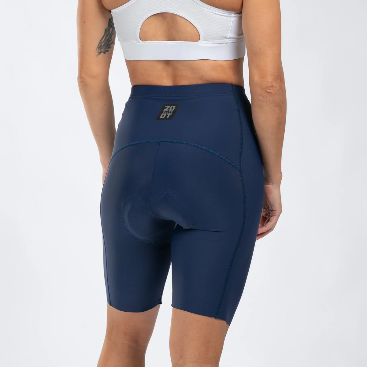 Women's Elite Cycle High Rise Short (Deep Navy)　サイクルショーツ エリートシリーズ　サイクルパンツ バイクパンツEFC22001