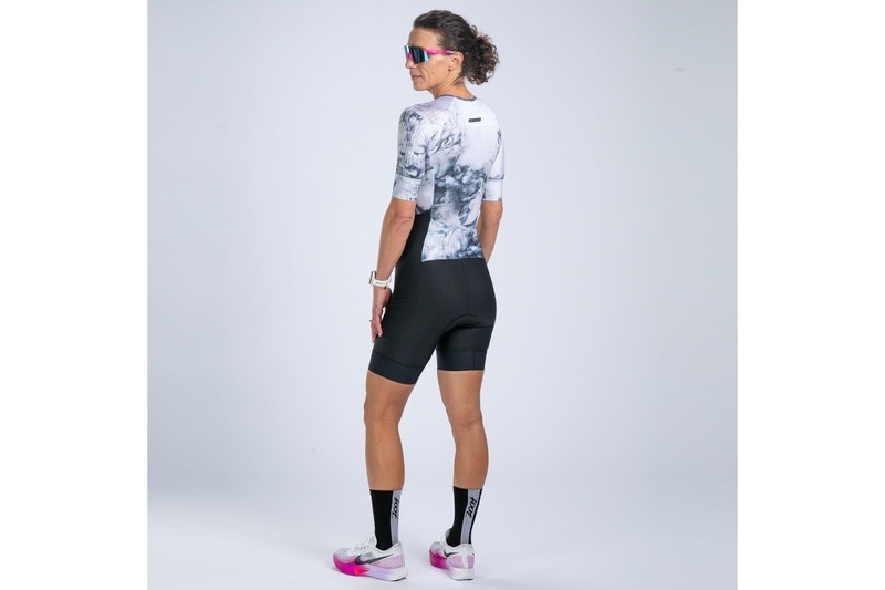 Womens ELITE 2.0 TRI AERO FZ RACESUIT SUBLIMATED-(Vapor White) エリート トライスーツ ワンピース トライウエア レディース 米国本店取り寄せ