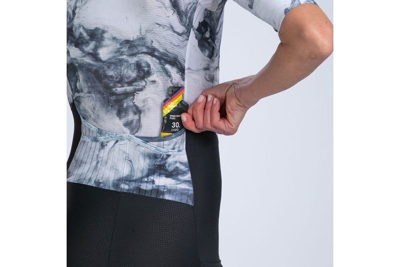 Womens ELITE 2.0 TRI AERO FZ RACESUIT SUBLIMATED-(Vapor White) エリート トライスーツ ワンピース トライウエア レディース 米国本店取り寄せ