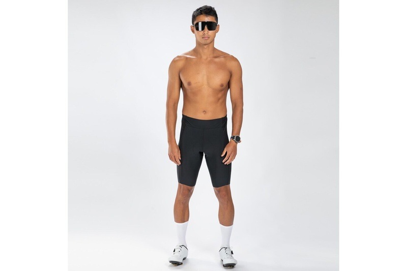 MEN'S ELITE 2.0 CYCLE SHORT -(JET BLACK) (grippered fabric) エリートサイクルショーツ バイクパンツ EMC220-10