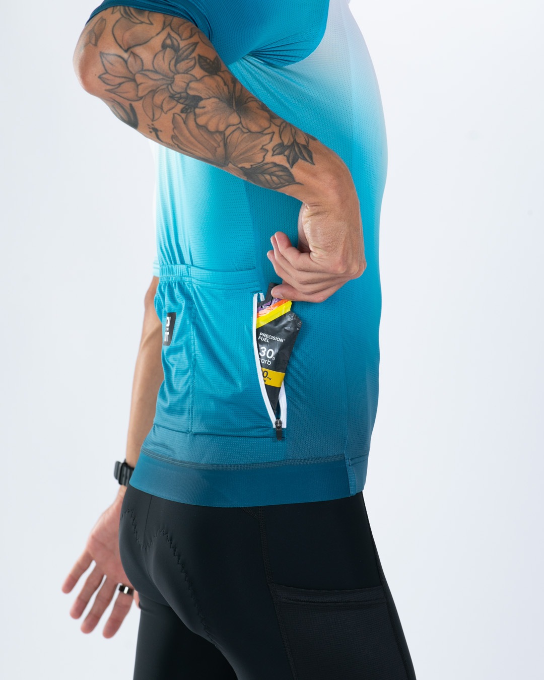 Men's Elite Cycle Aero Jersey (Sonic Wave) エリートシリーズ エアロバイクジャージ サイクルトップス EMC13101