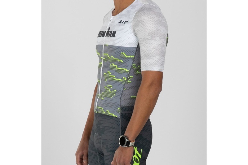 MEN'S TRI AERO FZ RACESUIT (RESILIENCE IM) アイアンマンモデル トライスーツ ワンピース トライウエア トライアスロン ZMT35090