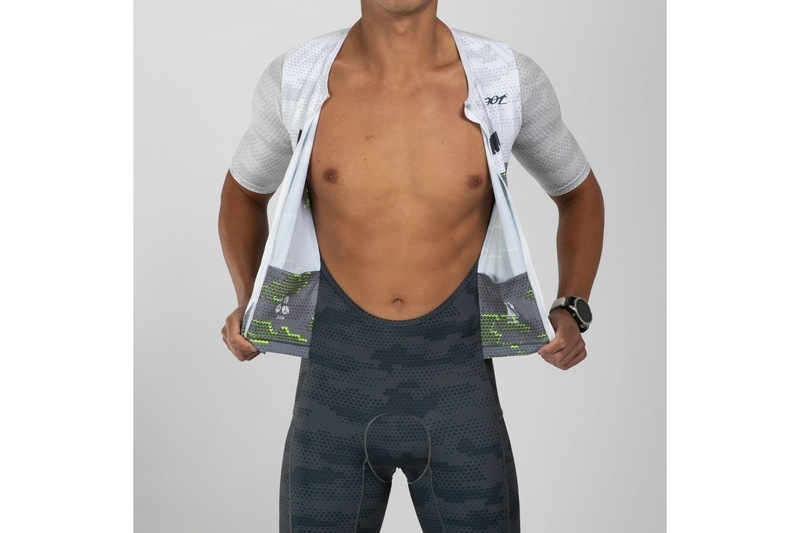 MEN'S TRI AERO FZ RACESUIT (RESILIENCE IM) アイアンマンモデル トライスーツ ワンピース トライウエア トライアスロン ZMT35090