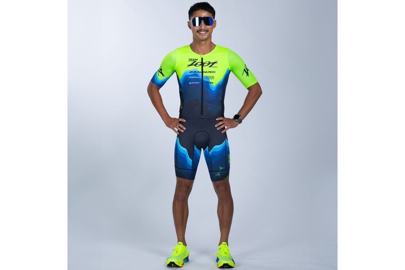 【Team Zoot申し込み者限定】MEN'S TRI AERO FZ RACESUIT (Zoot 2025 モデル) メンズ トライスーツ ワンピース トライウエア トライアスロン