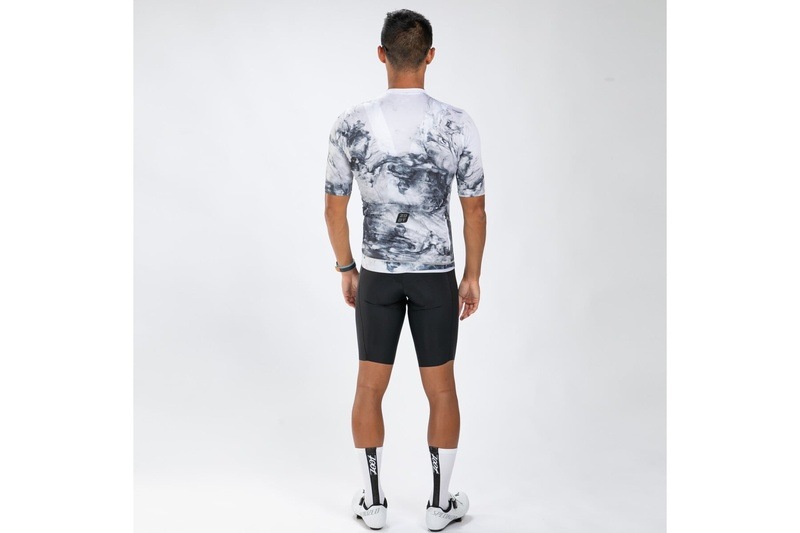 Men's Elite 2.0 Cycle Aero Jersey - (Vapor White) サイクルジャージ バイクジャージ EMC1310