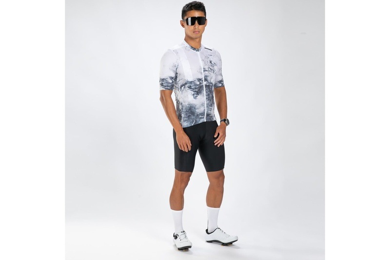 Men's Elite 2.0 Cycle Aero Jersey - (Vapor White) サイクルジャージ バイクジャージ EMC1310