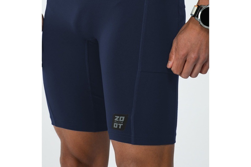 Mens ELITE RUN 9 HALF TIGHT - (DEEP NAVY) エリートラン 9インチ ハーフタイツ EMR200-20