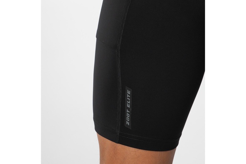 Mens ELITE RUN 9 HALF TIGHT - (JET BLACK)  エリートラン 9インチ ハーフタイツ EMR200-10