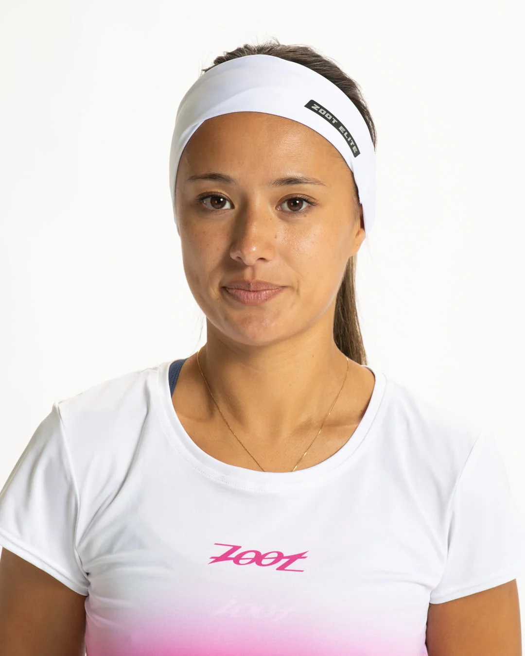 UNISEX ELITE HEADBAND (FLAT WHITE)  Zoot エリートライン ヘッドバンド 男女兼用
