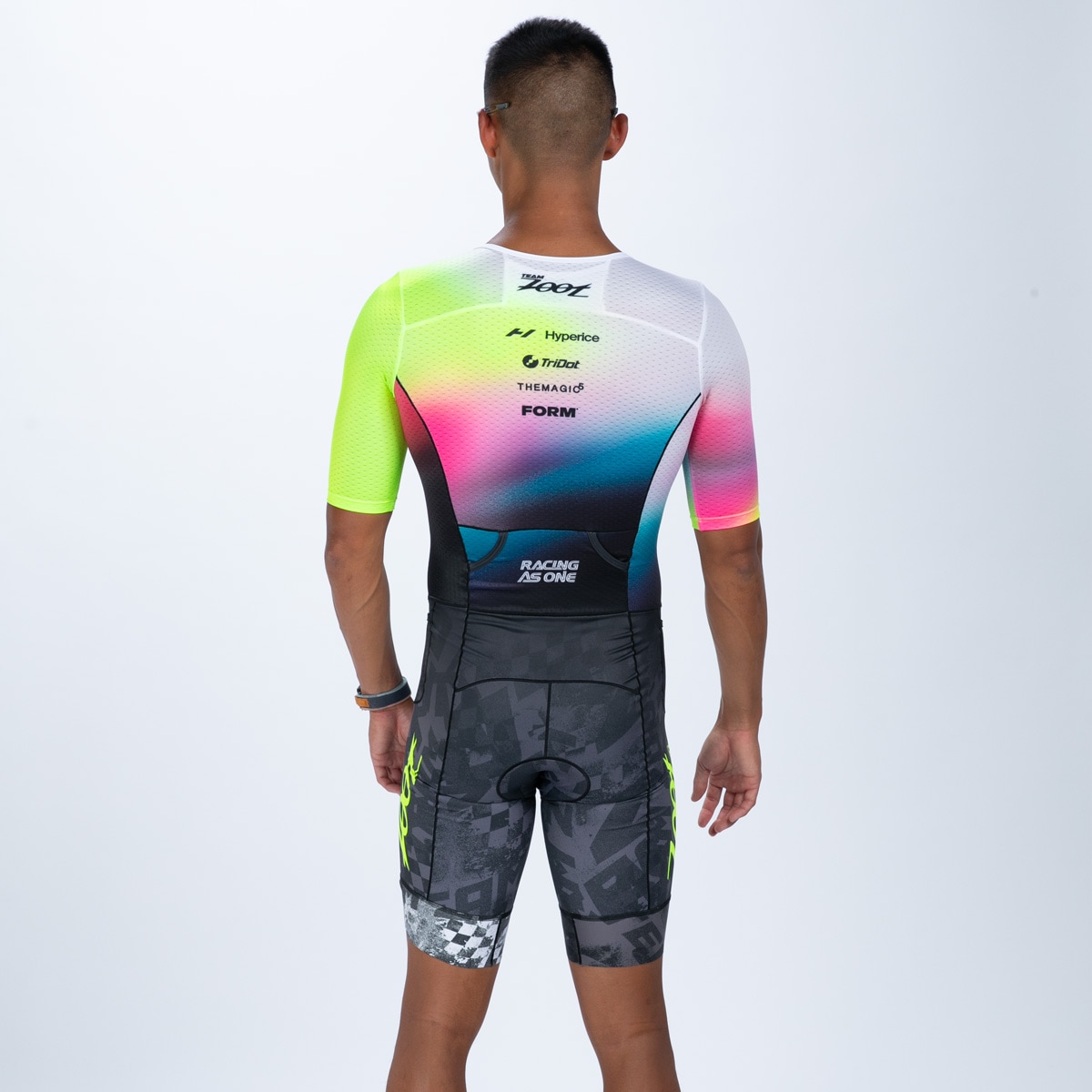 Team Zoot 2026限定】MEN'S TRI AERO FZ RACESUIT (TZ Afterglow