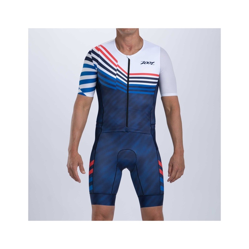 MEN TRI AERO FZ RACESUIT (COTE D'AZUR) トライスーツ ワンピース トライウエア  トライアスロン ZMT35070