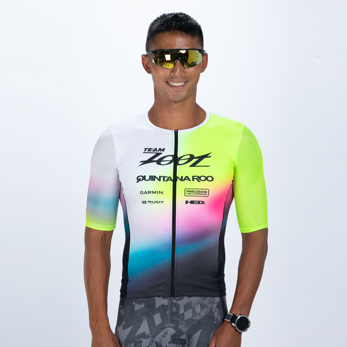 【Team Zoot 2026限定】MEN'S TRI AERO JERSEY (TZ Afterglow) セパレート上 トップス トライアスロン トライジャージ
