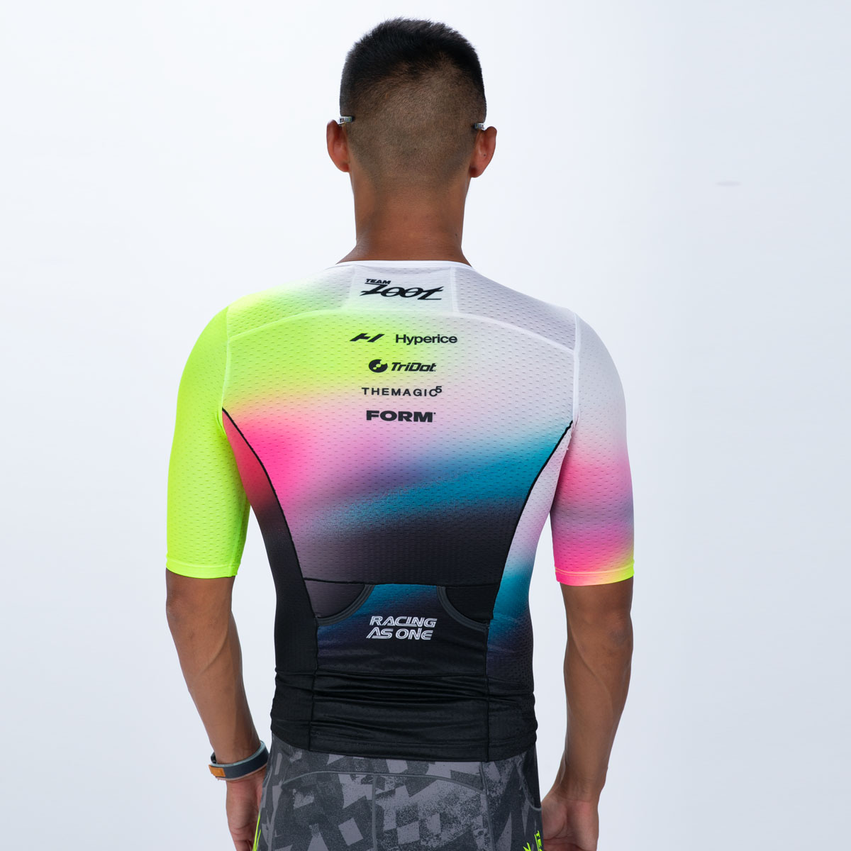 【Team Zoot 2026限定】MEN'S TRI AERO JERSEY (TZ Afterglow) セパレート上 トップス トライアスロン トライジャージ