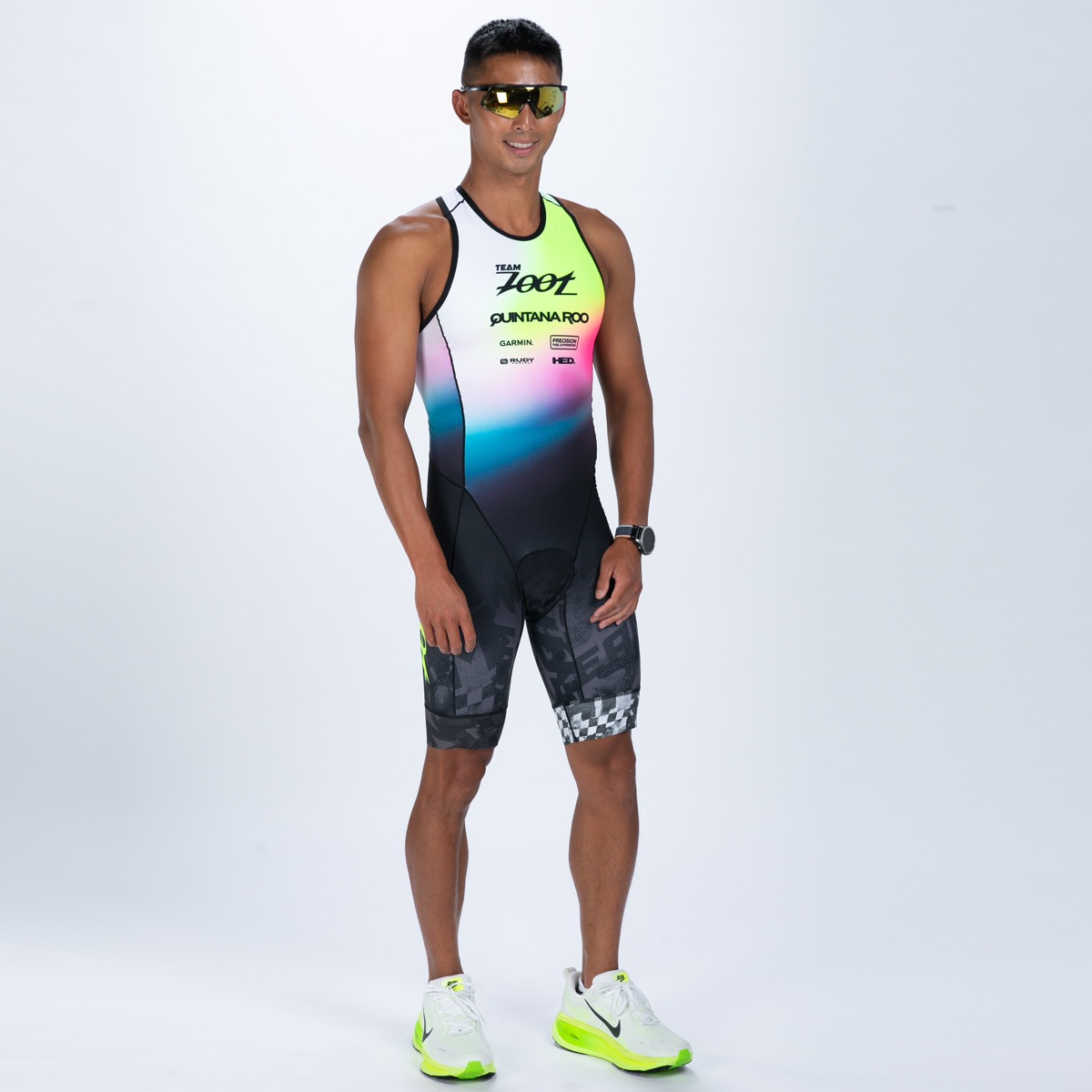 【Team Zoot 2026限定】Men's Sprint Backzip Racesuit (TZ Afterglow) メンズ トライアスロンスーツ トライウエア バックジップ