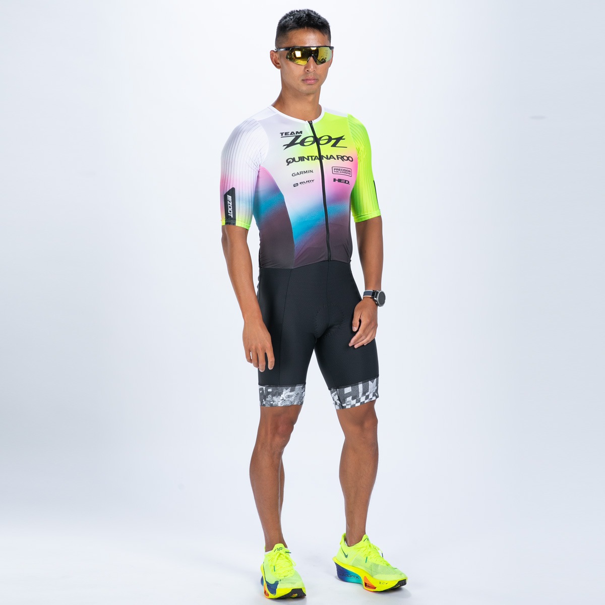 【Team Zoot 2026限定】MEN ULTRA TRI P1 EXOS RACESUIT (TZ Afterglow) トライスーツ トライウエア P1シリーズ ワンピース