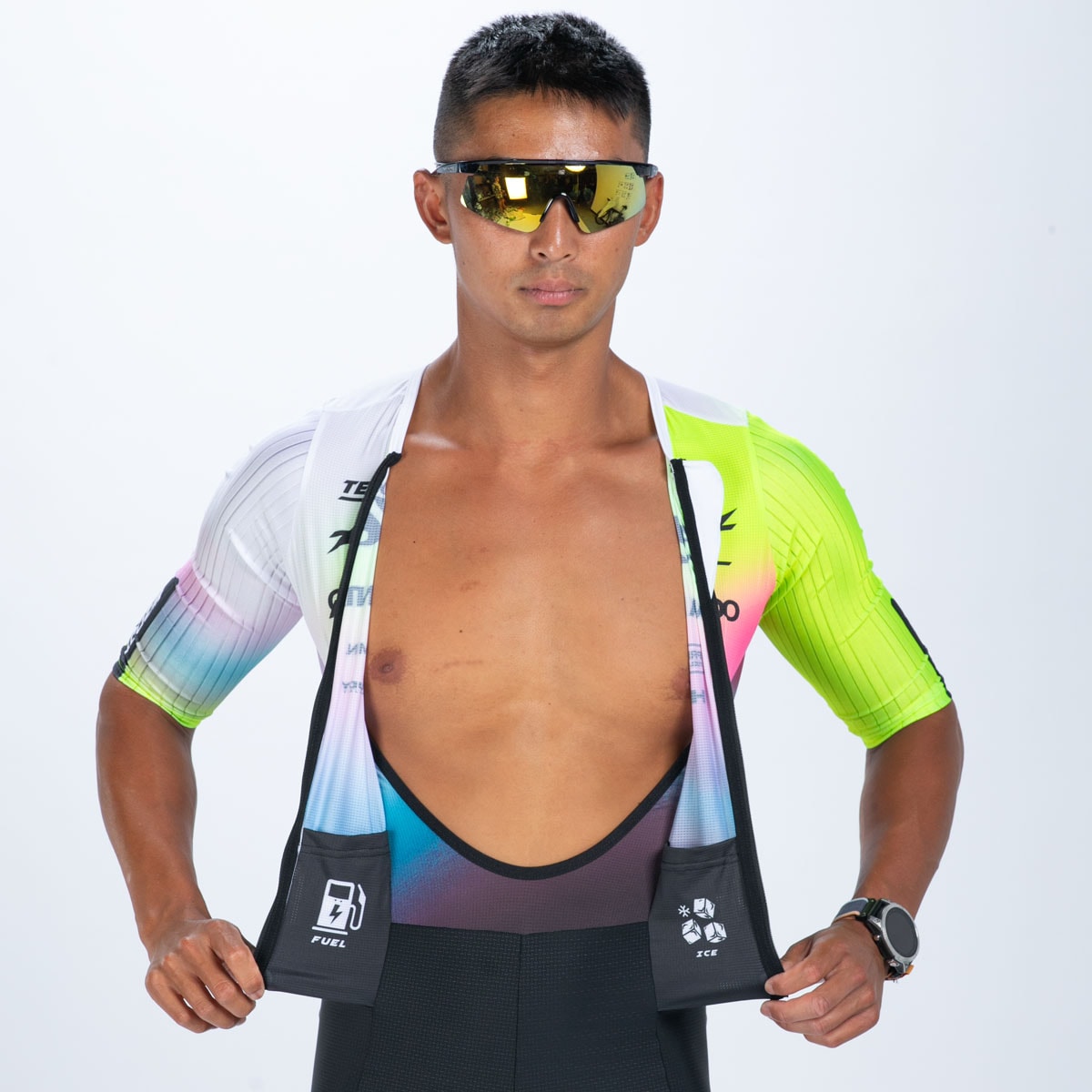 【Team Zoot 2026限定】MEN ULTRA TRI P1 EXOS RACESUIT (TZ Afterglow) トライスーツ トライウエア P1シリーズ ワンピース
