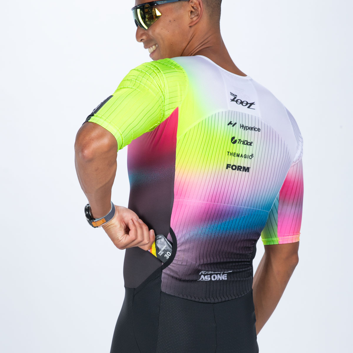 【Team Zoot 2026限定】MEN ULTRA TRI P1 EXOS RACESUIT (TZ Afterglow) トライスーツ トライウエア P1シリーズ ワンピース
