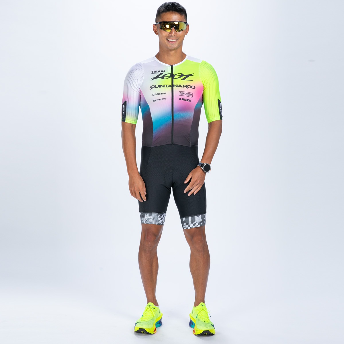 【Team Zoot 2026限定】MEN ULTRA TRI P1 EXOS RACESUIT (TZ Afterglow) トライスーツ トライウエア P1シリーズ ワンピース