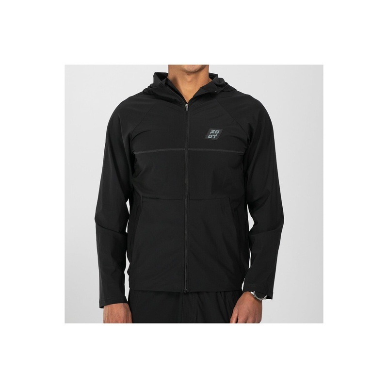 Men's Elite Run Track Jacket  (Jet Black) プレミアム ランジャケット アスリート EMR42001