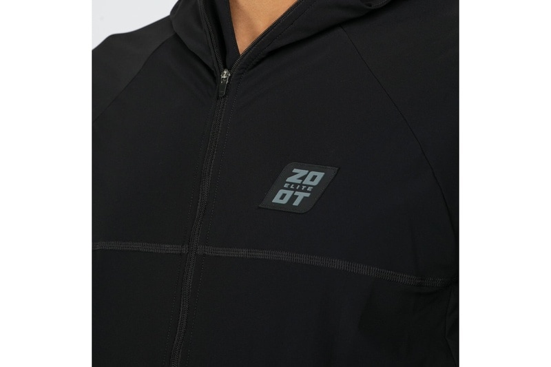 Men's Elite Run Track Jacket  (Jet Black) プレミアム ランジャケット アスリート EMR42001