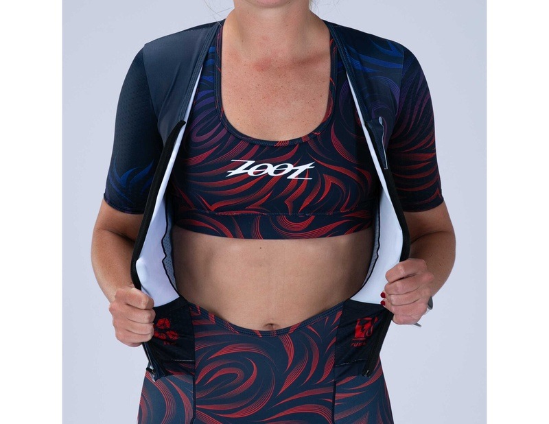 WOMEN TRI AERO FZ RACESUIT (PHOENIX) レディース トライアスロンスーツ トライウエア ZFT35067