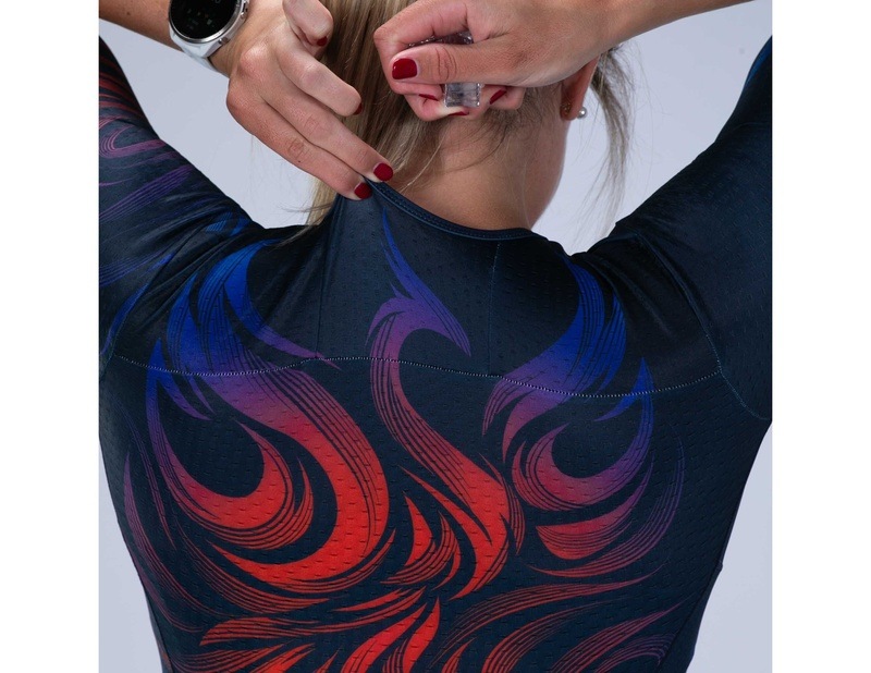 WOMEN TRI AERO FZ RACESUIT (PHOENIX) レディース トライアスロンスーツ トライウエア ZFT35067