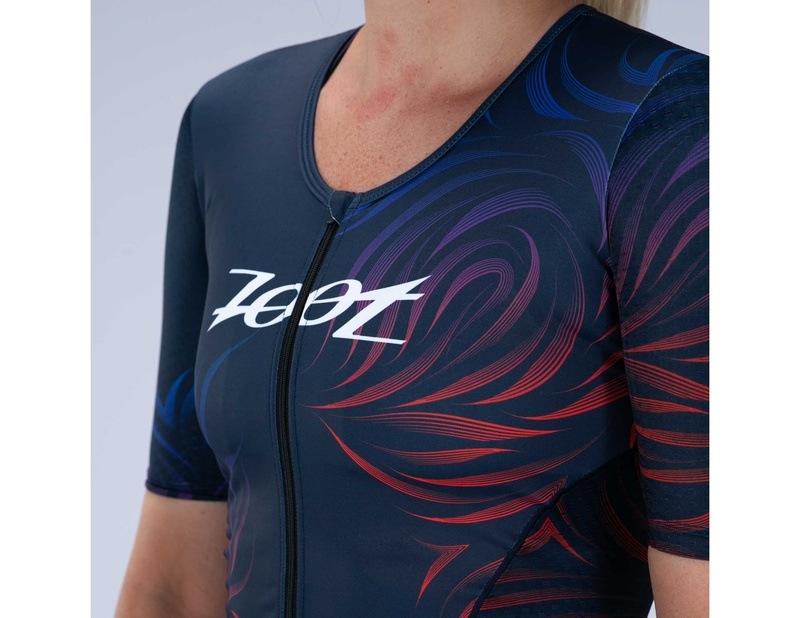 WOMEN TRI AERO FZ RACESUIT (PHOENIX) レディース トライアスロンスーツ トライウエア ZFT35067