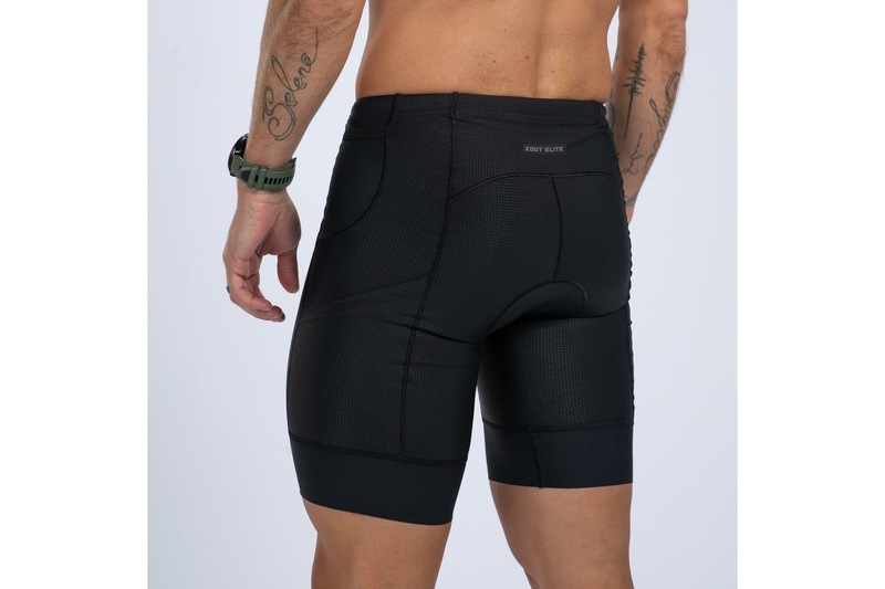 Mens ELITE 2.0 TRI 8" SHORT - (JET BLACK) エリート トライパンツ トライショーツ 8インチ EMT231011