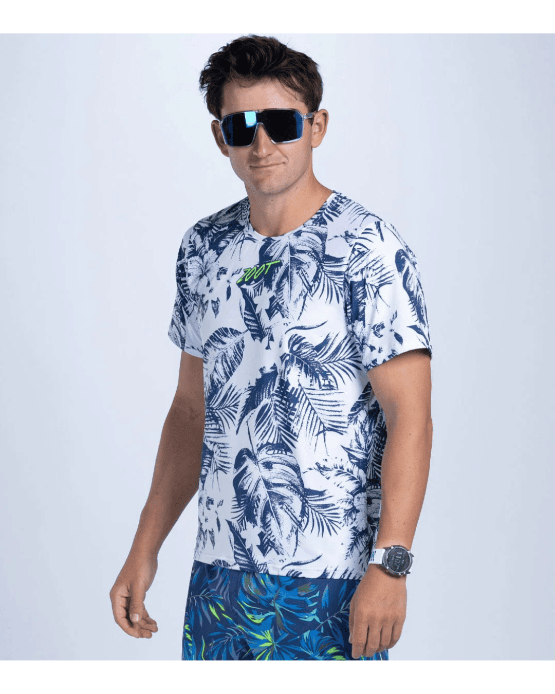 MEN'S RUN TEE ( Island Original) メンズ アスリート専用 エアロランシャツ ZMR12035