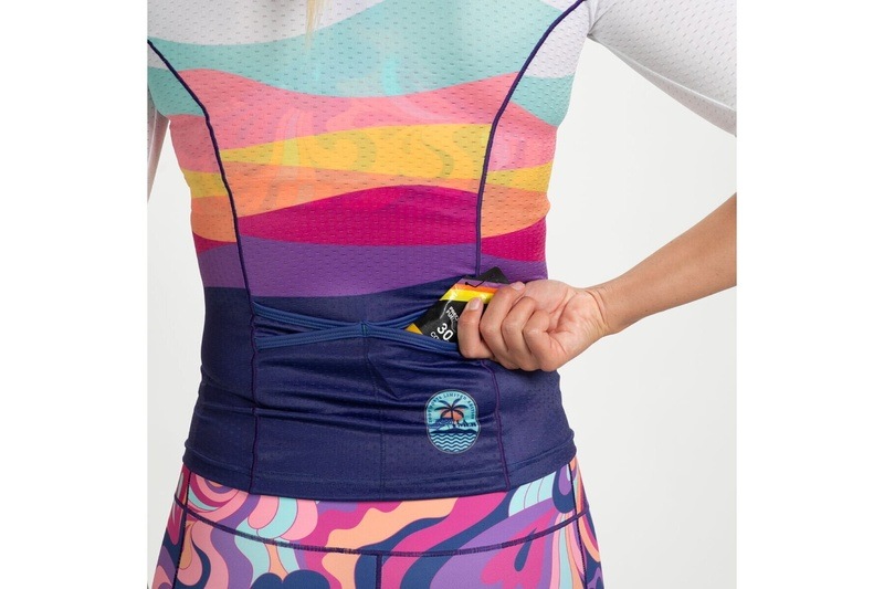 WMN'S TRI  AERO JERSEY (La Mer) セパレート トップス トライアスロン トライジャージ ZFT15063