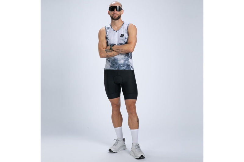 Mens ELITE 2.0 TRI TANK - SUBLIMATED-(Vapor White) エリート トライタンク トライウエア セパレート EMT11103