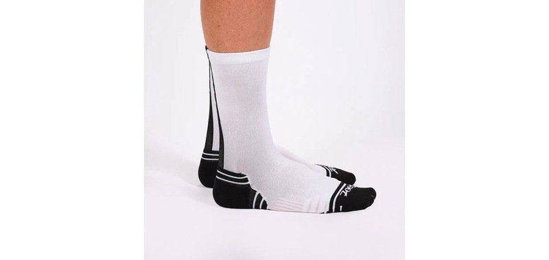 Unisex Zoot Sock 男女兼用 トライアスロン ラン/サイクルソックス -ZUA6530 White/Black