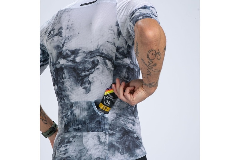 Mens ELITE 2.0 TRI AERO JERSEY SUBLIMATED-(Vapor White) エリートトライジャージ セパレート トライウエア EMT12103