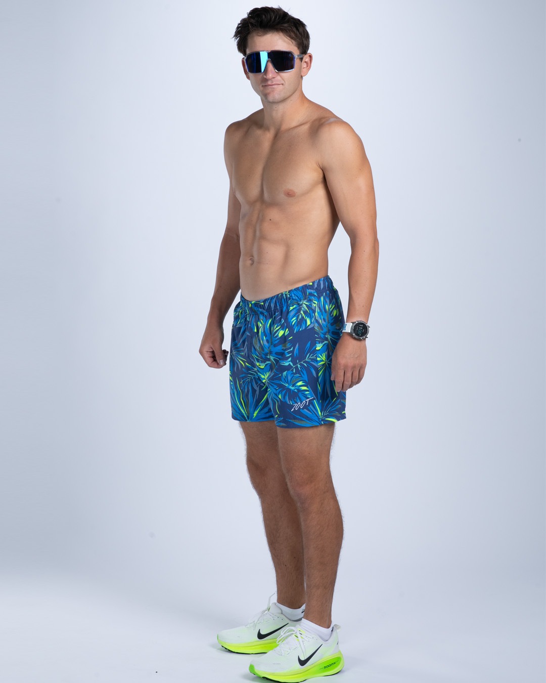 MEN RUN 5 SHORT (Island Original) アスリート専用 ハーフパンツ 5インチ ZMR25093