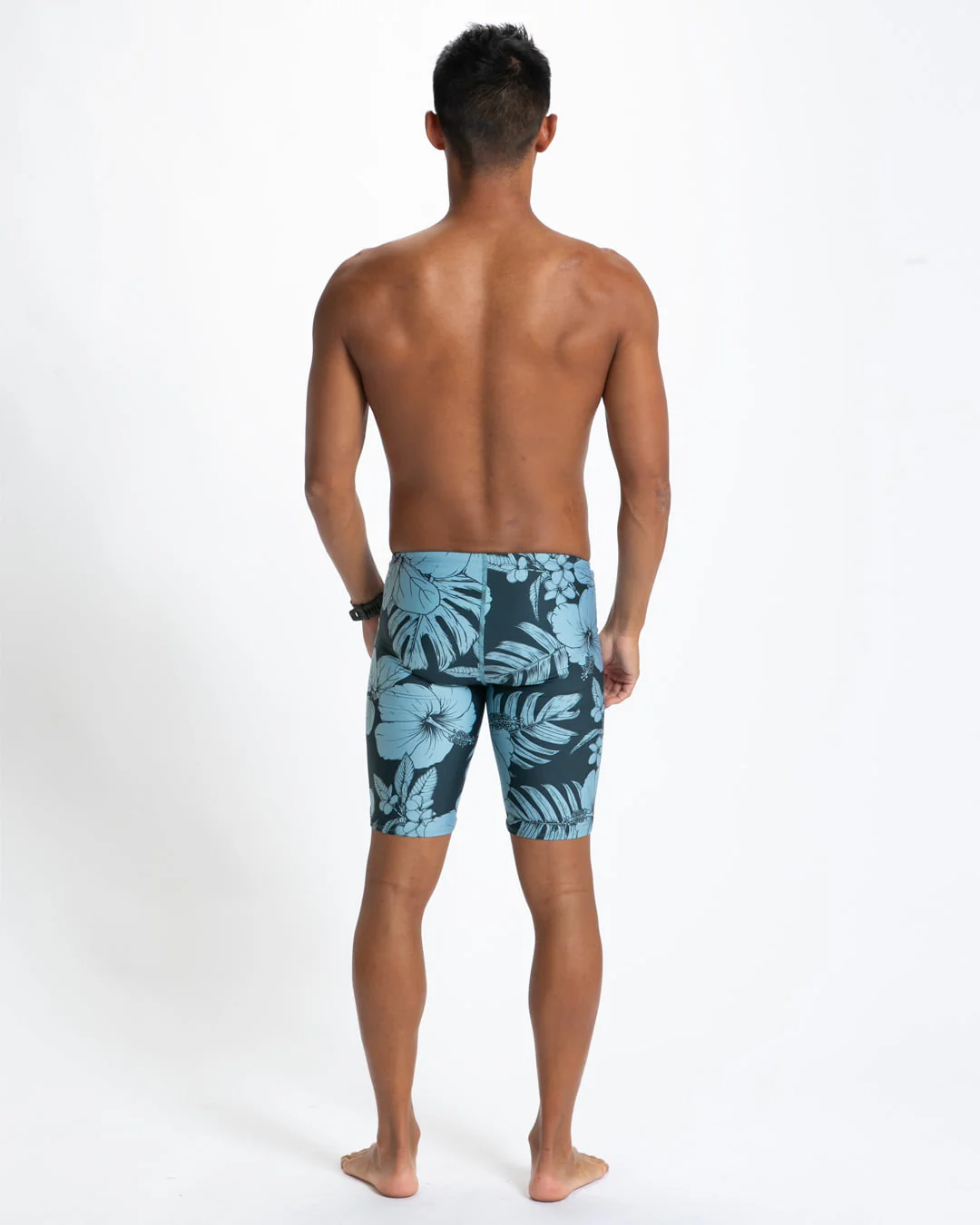 MENS SWIM JAMMER (BLUE Hawaii) スイムウエア スイムパンツ トレーニング ジャマー 水着 ZMS2200