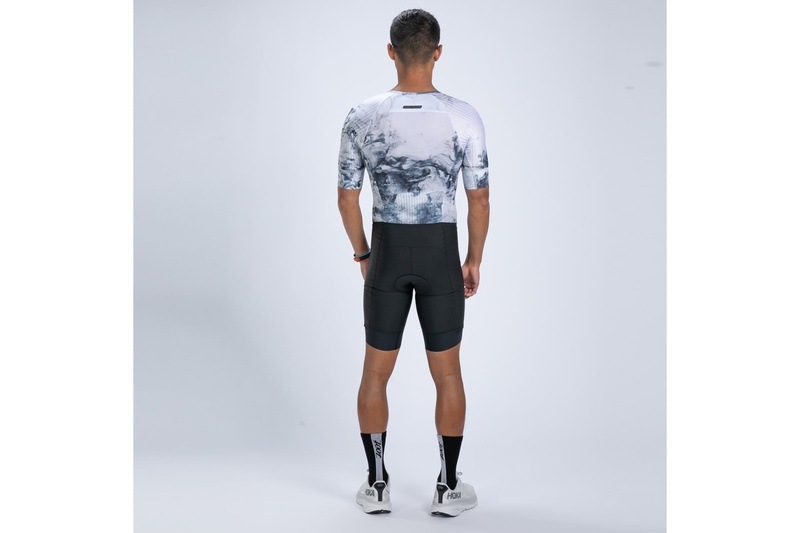 Mens ELITE 2.0 TRI AERO FZ RACESUIT SUBLIMATED-(Vapor White) エリート トライスーツ ワンピース トライウエア EMT300012