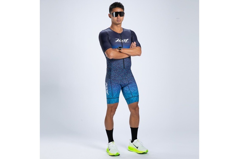 MEN'S TRI AERO FZ RACESUIT (Sync) トライスーツ ワンピース トライウエア トライアスロン ZMT350102