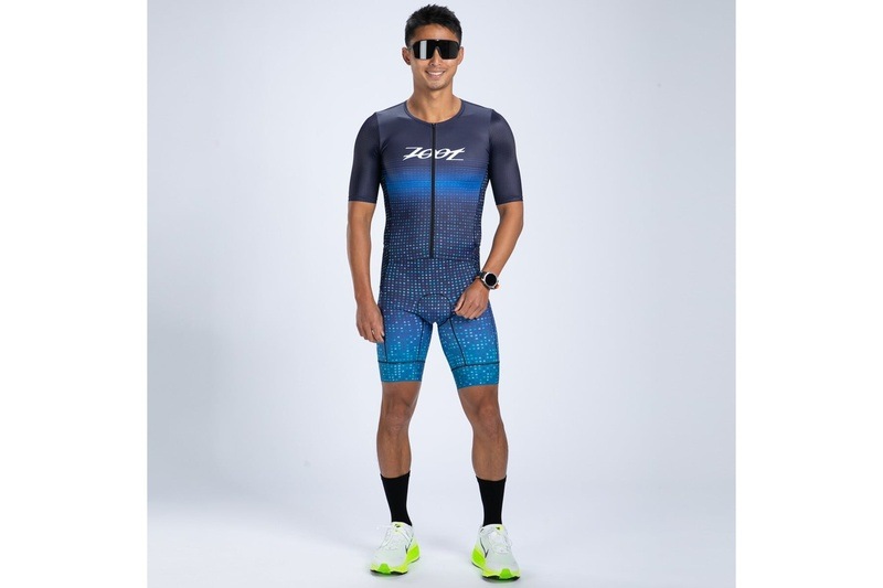 MEN'S TRI AERO FZ RACESUIT (Sync) トライスーツ ワンピース トライウエア トライアスロン ZMT350102