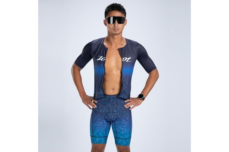 MEN'S TRI AERO FZ RACESUIT (Sync) トライスーツ ワンピース トライウエア トライアスロン ZMT350102
