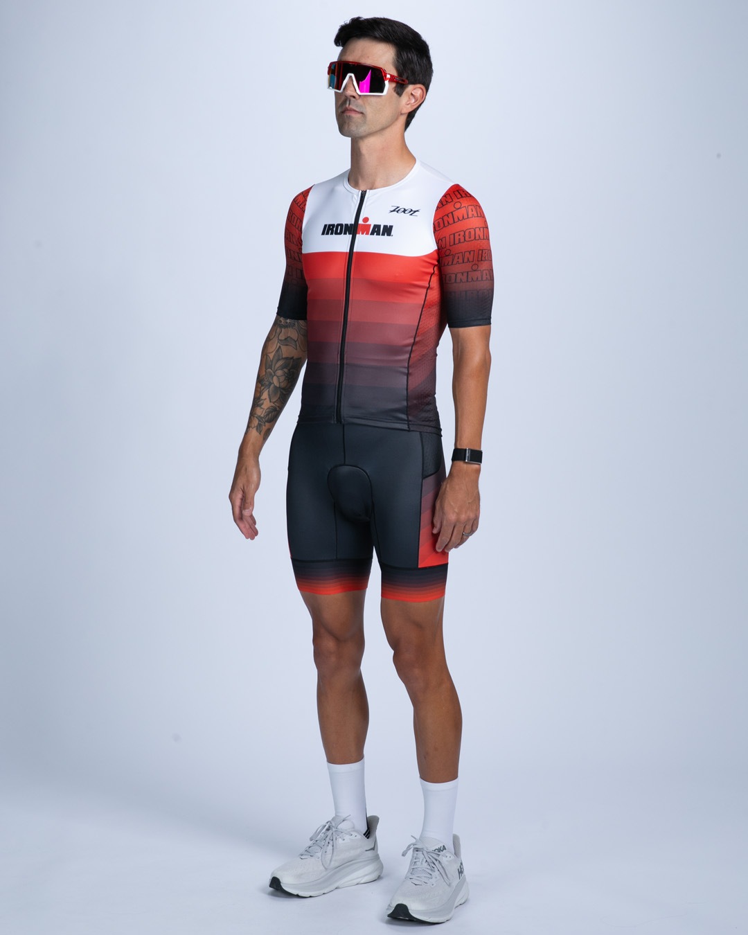 MEN'S TRI AERO JERSEY (IM Velocity) セパレート トップス トライアスロン トライジャージ ZMT15077