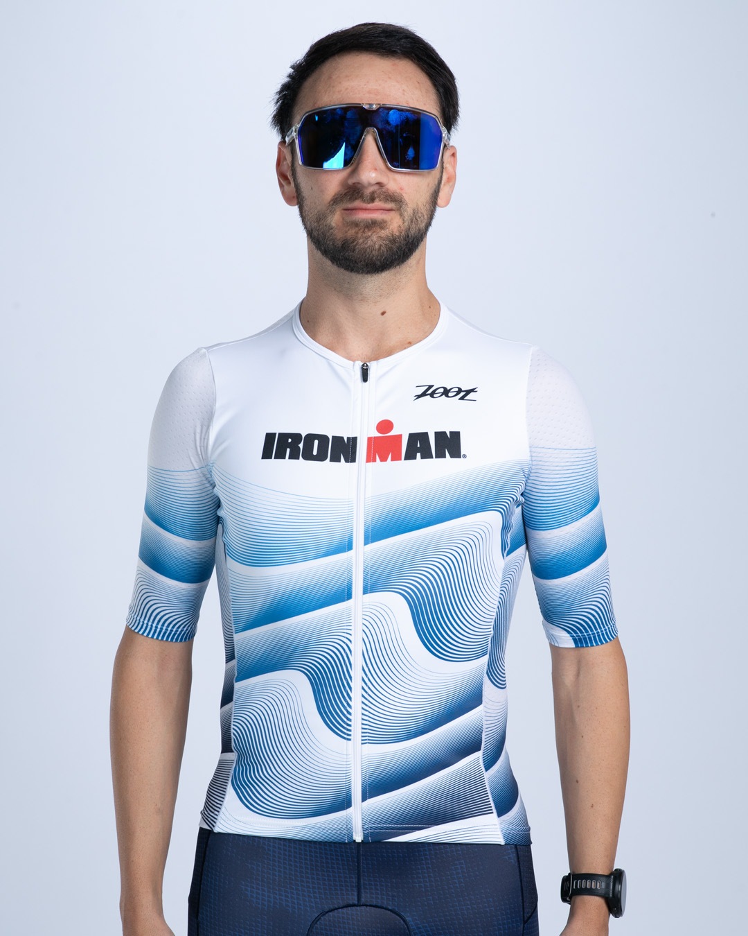 MEN'S TRI AERO JERSEY ( IM Stratos) セパレート トップス トライアスロン トライジャージ ZMT15079