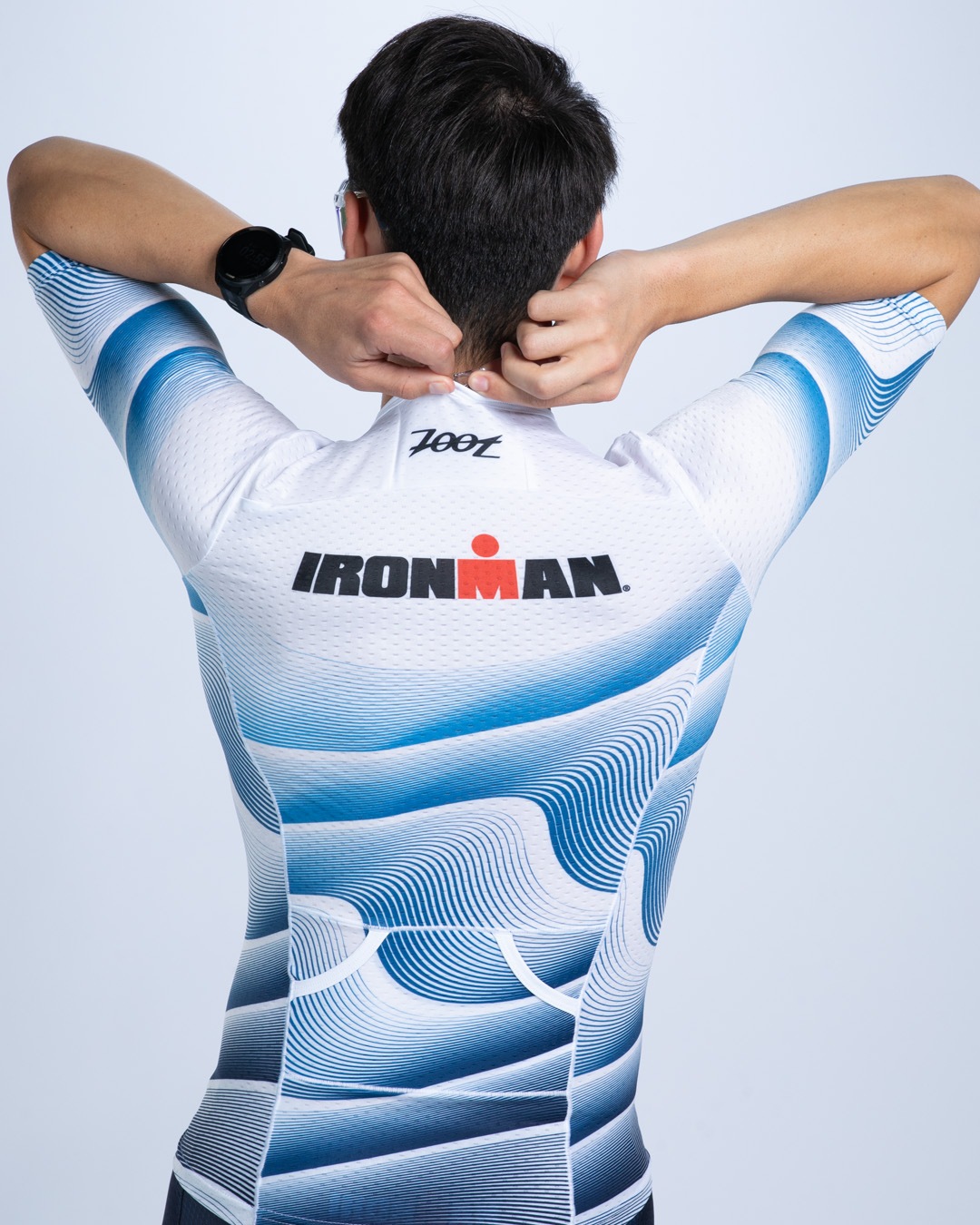 MEN'S TRI AERO JERSEY ( IM Stratos) セパレート トップス トライアスロン トライジャージ ZMT15079