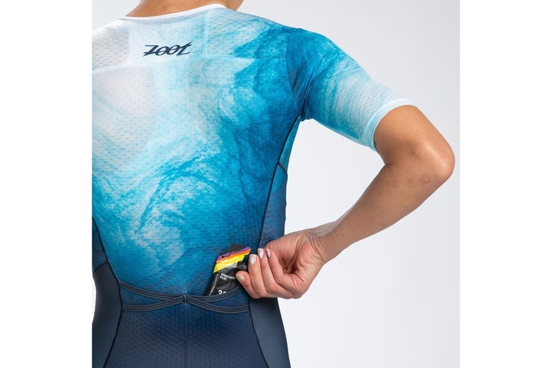 WOMEN'S TRI AERO FZ RACESUIT (L Plage) トライアスロン トライスーツ トライウエア ワンピース ZFT350107