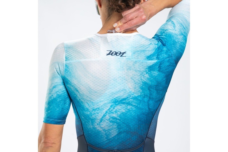 WOMEN'S TRI AERO FZ RACESUIT (L Plage) トライアスロン トライスーツ トライウエア ワンピース ZFT350107