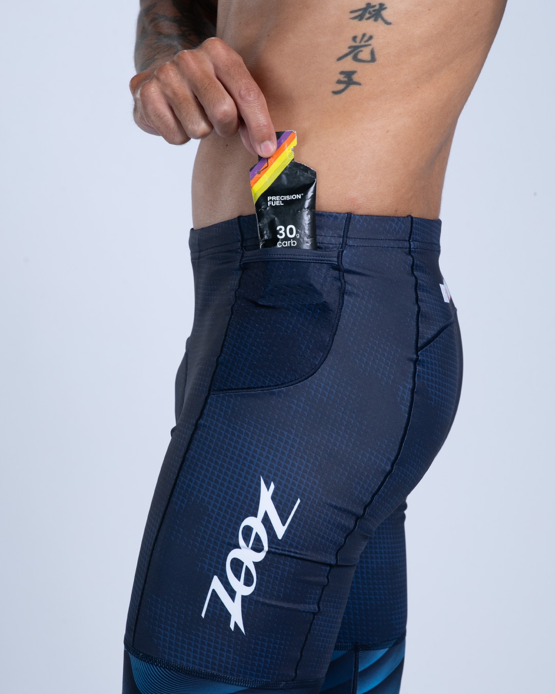 MEN'S TRI 9" SHORT  ( IM Stratos) トライアスロン セパレート トライショーツ 9インチ トライパンツ ZMT21088