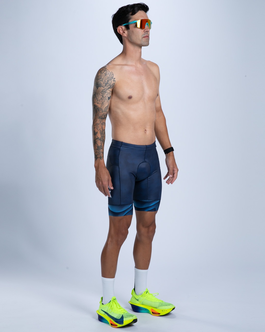 MEN'S TRI 9" SHORT  ( IM Stratos) トライアスロン セパレート トライショーツ 9インチ トライパンツ ZMT21088