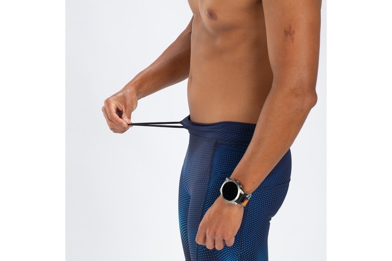 Men RUN 9 HALF TIGHT-(La Plage) メンズ ランタイツ ハーフタイツ 9インチ ZMR200040